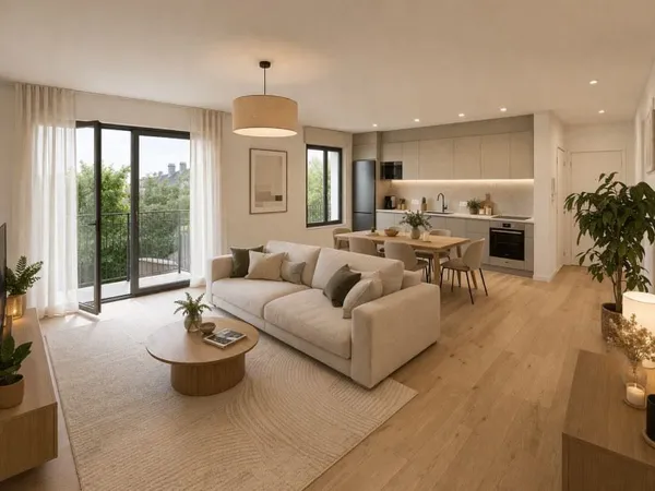 Appartement 3 pièces 63 m²