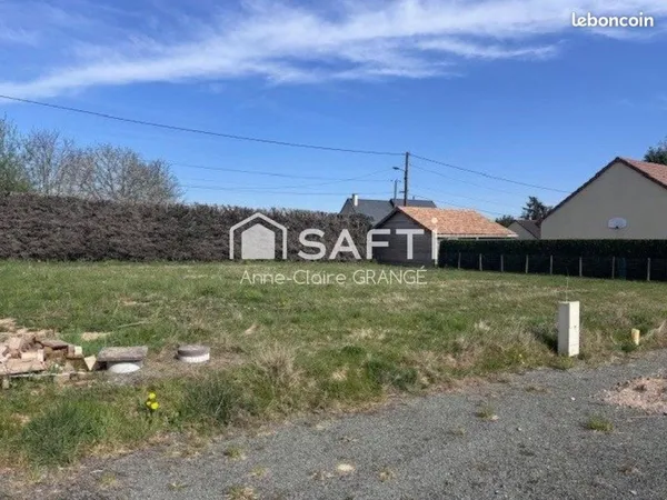 Terrain 644 m² MONTREUIL-LE-CHETIF