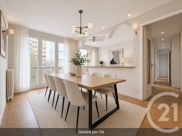 Appartement 4 pièces 60 m²