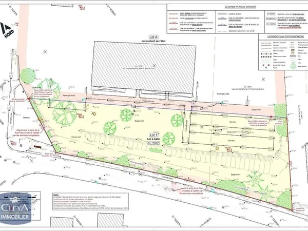 Terrain 1750 m²