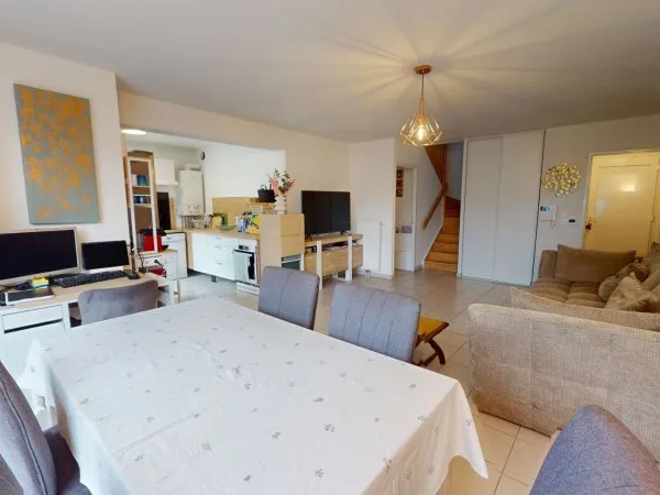 COLOMIERS CENTRE MAISON T4 83.50m² avec jardin et 2 parkings!