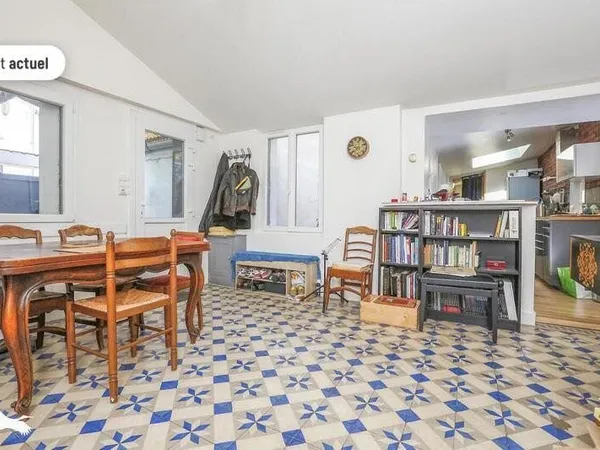 Maison de ville de 3 pièces principales