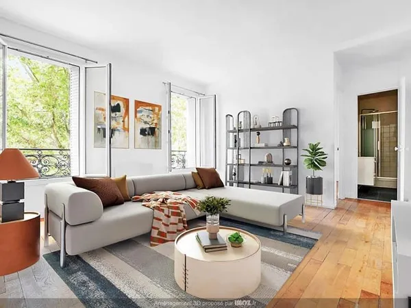 Appartement 2 pièces 45 m²