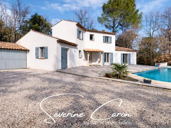 Villa familiale avec piscine lagon à Besse-sur-Issole - Environnement calme et naturel
