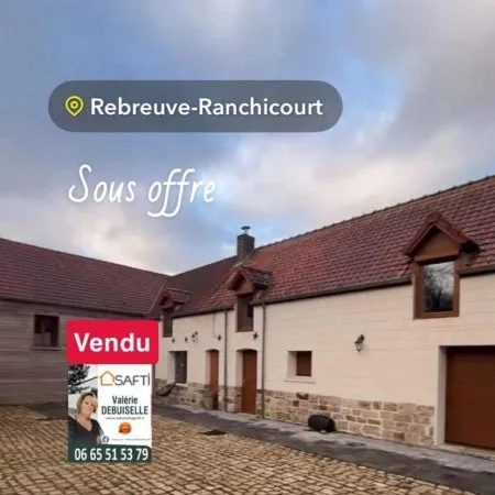 FERMETTE AVEC HANGAR DE 200 M²