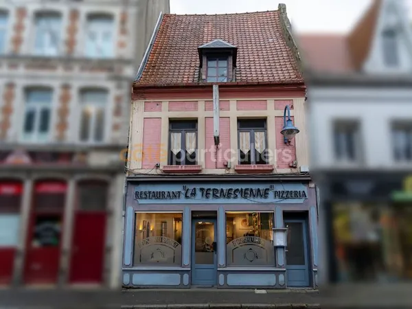 CENTRE-VILLE : IMMEUBLE 339m2 AVEC RESTAURANT