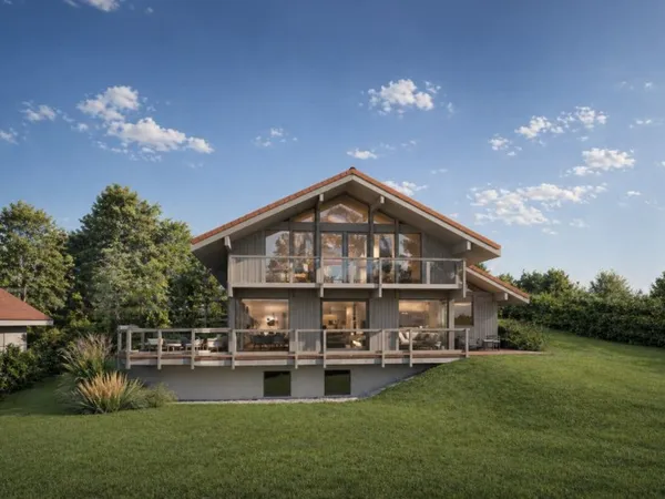 Maison neuve à Eteaux avec vue montagnes