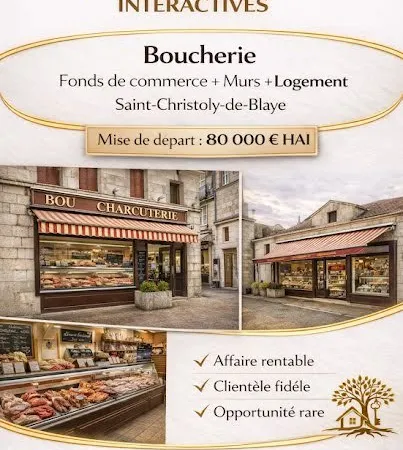 Local 3 pièces 130 m²