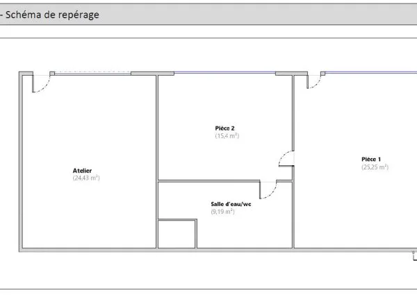 VALLAURIS LOCAL COMMERCIAL 75M2 VENDU LOUE