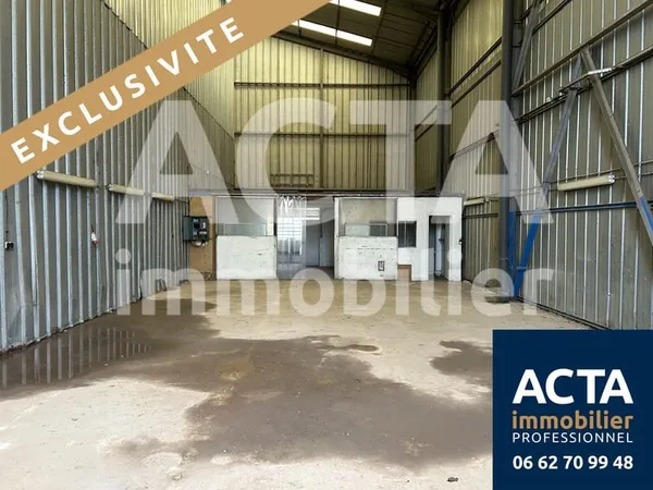 A LOUER ENTREPOT LOCAL D'ACTIVITE - 200 m2 DOUAI