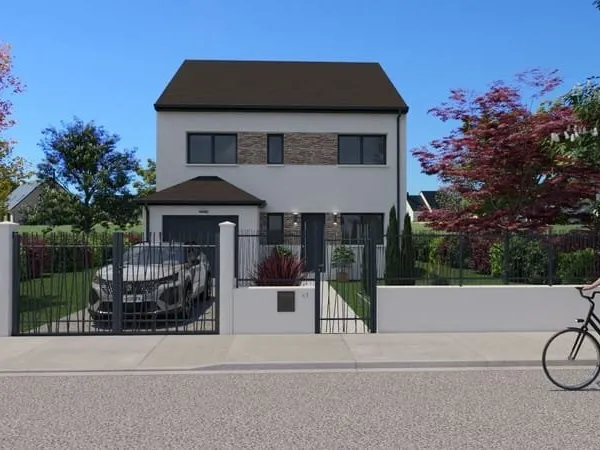 Projet de construction d'une maison 118 m² avec terrain à OZOIR-LA-FERRIERE (77)