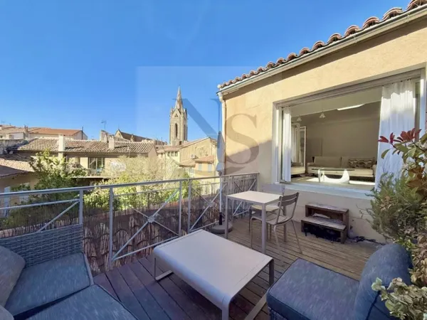 AIX-EN-PROVENCE / GRAND APPARTEMENT FAMILIAL AVEC TERRASSE - CEN