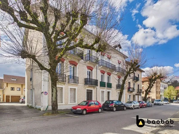 T2 Aix-Les-Bains (Centre-ville) - Balcon - Cave - Parking collec