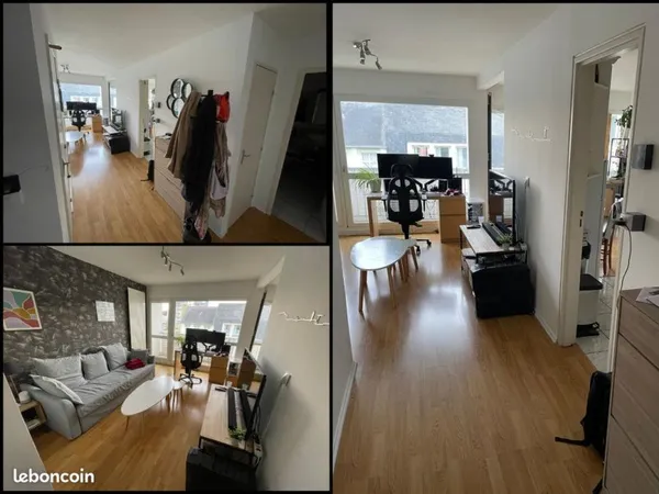 A LOUER - Appartement T2 - REZE / PONT ROUSSEAU - 8 MAI - Non meublé
