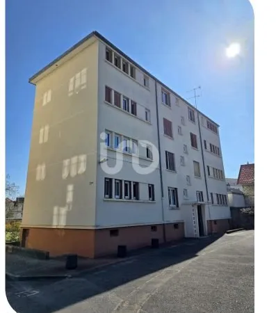 Appartement F4 lumineux, meublé et refait à neuf