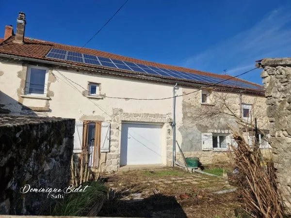 GRANDE MAISON T6 ATYPIQUE TERRAIN. VUE SUPERBE