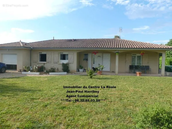 Maison T4 110 m2 Plain pied sur un terrain clos de 1300 m2