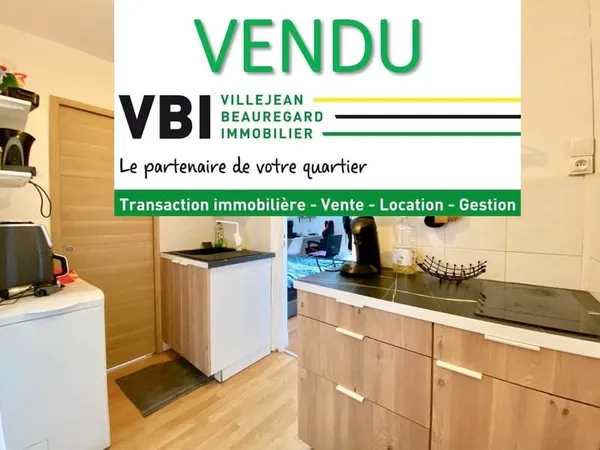 Appartement 2 pièces 30.69 m2 - RENNES VILLEJEAN