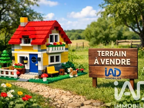 Terrain 617 m²