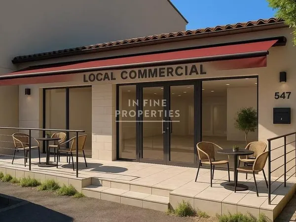 LOCAL COMMERCIAL / BUREAUX - PEGOMAS - EMPLACEMENT NUMÉRO 1