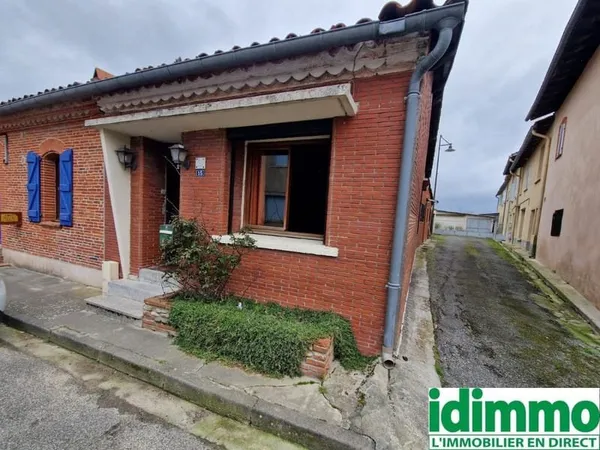 PUYDANIEL (31190) MAISON DE VILLE DE 80M2