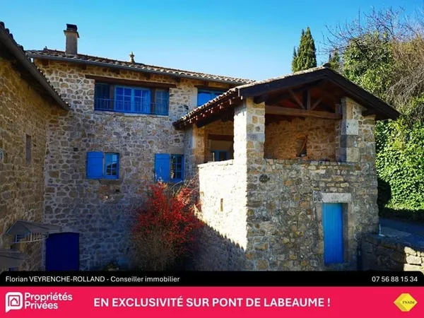 Maison Pont De Labeaume 4 pièces 100 m²