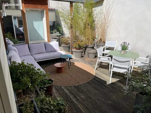 Appartement -Maison de standing avec terrasse Cv
