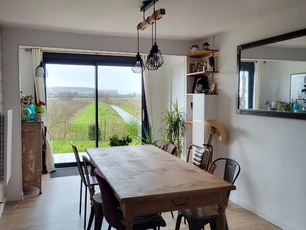 Plein pied 4 pièces 100m2 avec jardin et garage