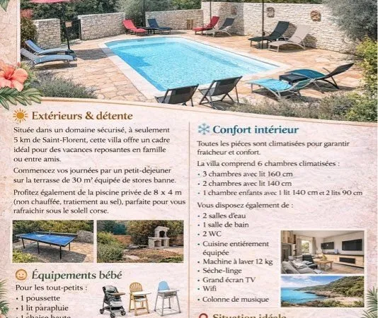 Villa à Saint Florent