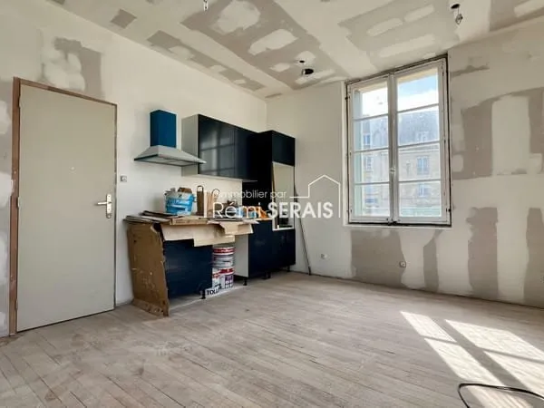 Appartement en rez-de-chaussée en centre ville à Aunay sur Odon