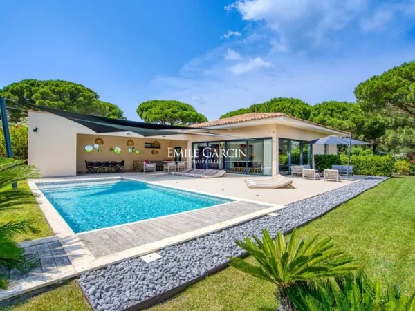 Villa contemporaine à la location - Ramatuelle - Proche des plages de Pampelonne -