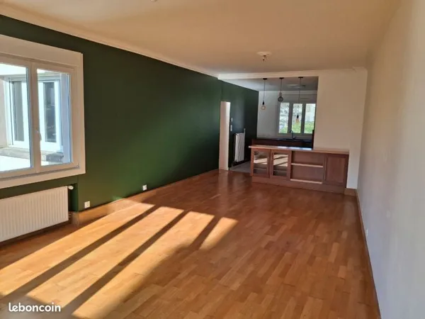 F4 lumineux 94m² rénové- quartier scarpone