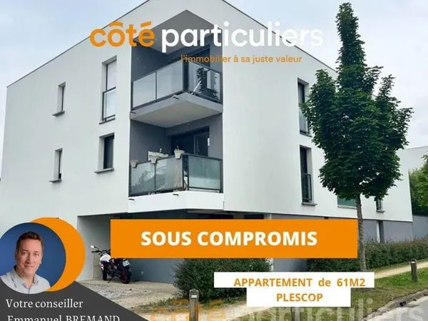 Appartement 3 pièces 61 m²