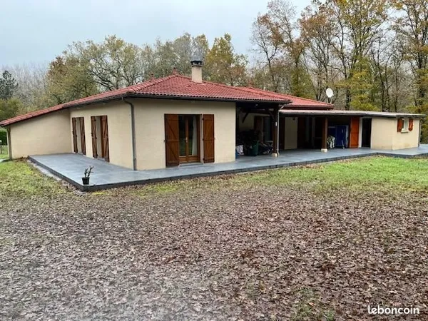 BARBASTE en campagne coquette villa t5 au calme proche forêt