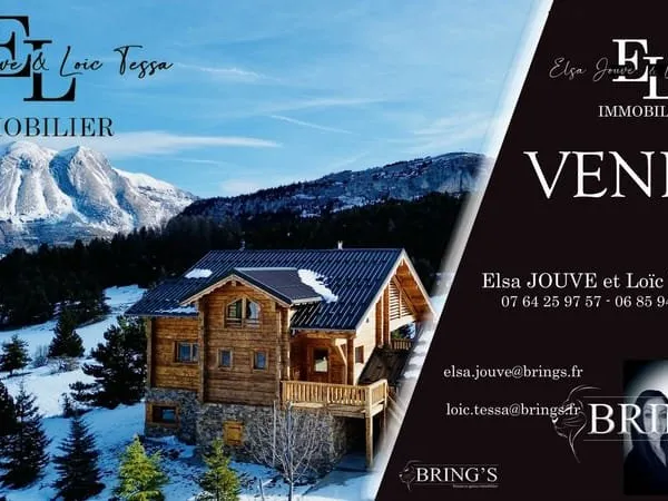 Somptueux chalet édifié sur un terrain de 1335 m²
