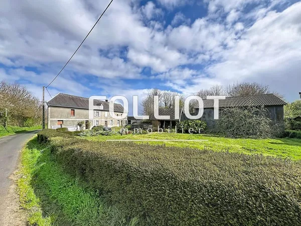 Maison à vendre à Saint Sauveur Villages - 5 pièces, 103 m², terrain 1520 m² Dépendances