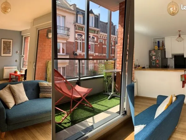 T2 Vieux Lille - Parking - Balcon