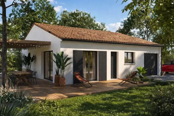Projet de construction d'une maison 60 m² avec terrain à SAINT-JEAN-DE-MARSACQ (40)