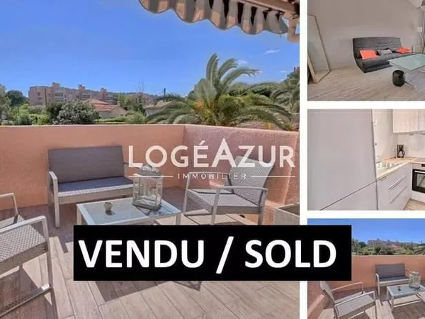 Vente studio Golfe Juan