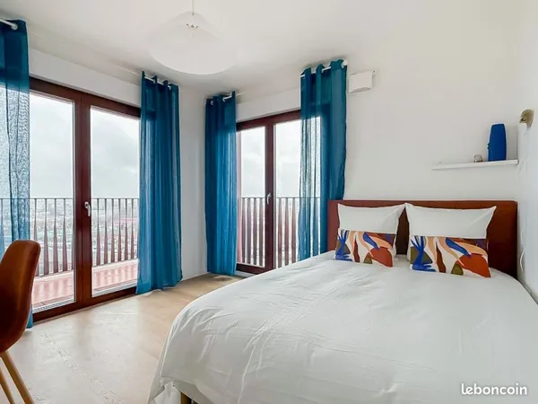 Chambre meublée neuve - Saint Denis Pleyel / Village Olympique - Ligne 13