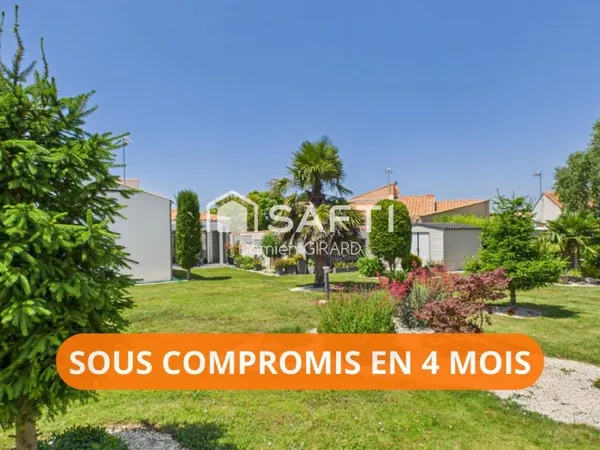 MAISON FAMILIALE 149M2 DE PLAIN PIED - SOUS-SOL 56M2 - TERRAIN 1055M2