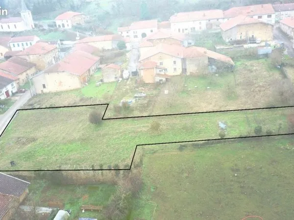 Terrain viabilisé constructible