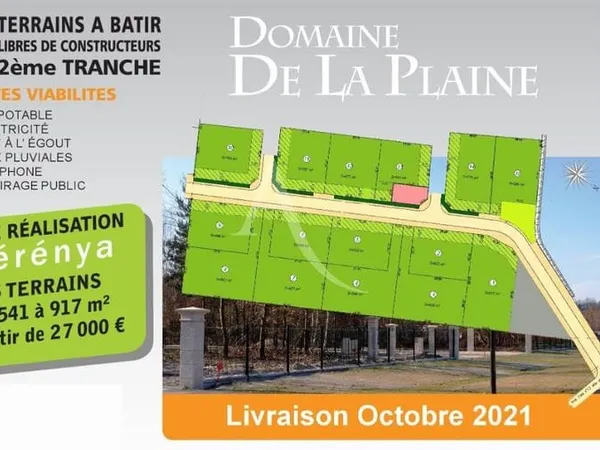 Terrain 667 m²