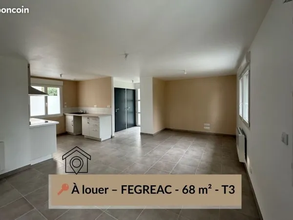 Appartement 3 pièces 68 m²