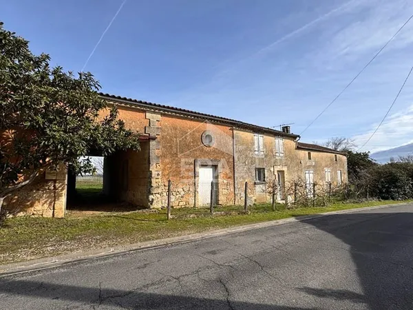 Maison à vendre à Lansac - 3 pièces, 83 m², terrain 1830 m²