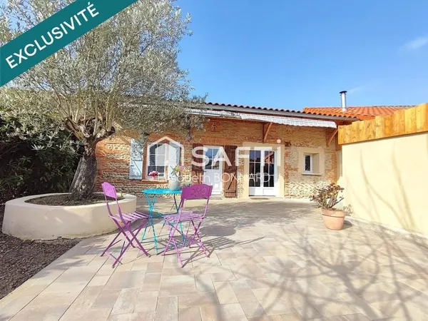 Maison de caractère T6, 160 m2, terrain de 1261 m2 sans vis à vis