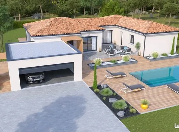 VILLA 90m² 3 CHAMBRES ET GARAGE