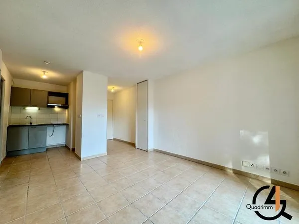 T2 de 39m2 avec balcon de 6,60m2 et parking