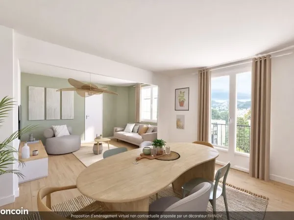 Appartement 4 pièces 82 m²