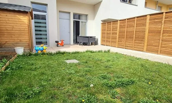 Appartement 3 pièces avec jardin